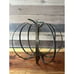 Large Folding Metal Pumpkin Display Centerpiece Candle Holder 17”