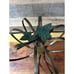 Large Folding Metal Pumpkin Display Centerpiece Candle Holder 17”