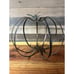 Large Folding Metal Pumpkin Display Centerpiece Candle Holder 17”
