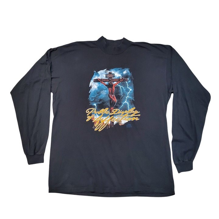 Vintage Public Display of Affection Jesus Bible Verse God t-shirt - Size XXL