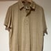 Paul Smith polo shirt L beige short sleeves