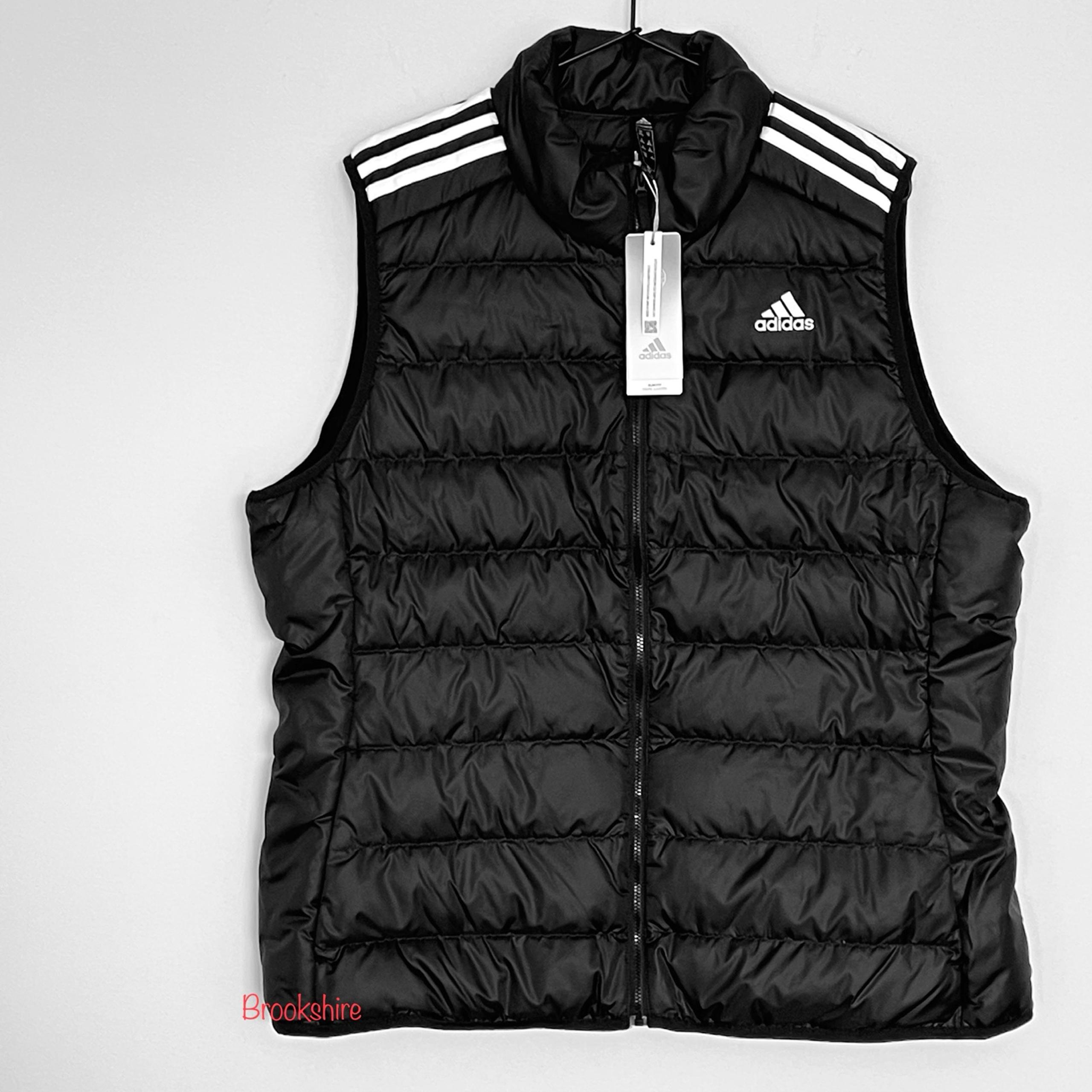 adidas Essentials Women’s Light Down Vest GH4586 Size 2XL Black