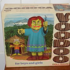 Vintage 1967 Voodoo Doll Game in Box!.