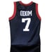 EUC Rare Clippers #7 Lamar Odom Black Red Mesh Jersey
