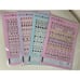 Nail art stickers
