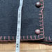 Henri Bendel 100% Wool Black Vest Unisex With Brown Stitching Size Large