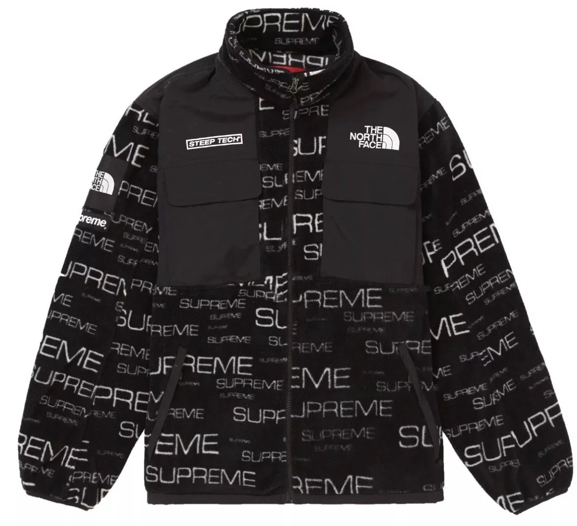Supreme The North Face Steep Tech Fleece Jacket SIZE SMALL