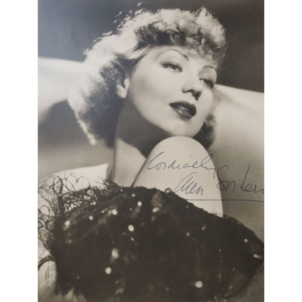 1938 Vintage ANN SOTHERN - AUTOGRAPHED INSCRIBED PHOTOGRAPH Movie Star Headshot