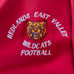 Redlands East Valley Wildcats Football Letterman Jacket 2008