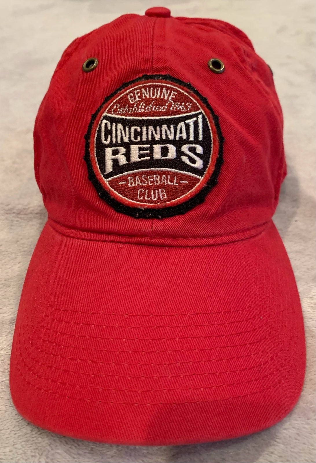 MLB Cincinnati Reds Genuine Baseball Club Drew Pearson Series DP ‘85 Vintage Hat