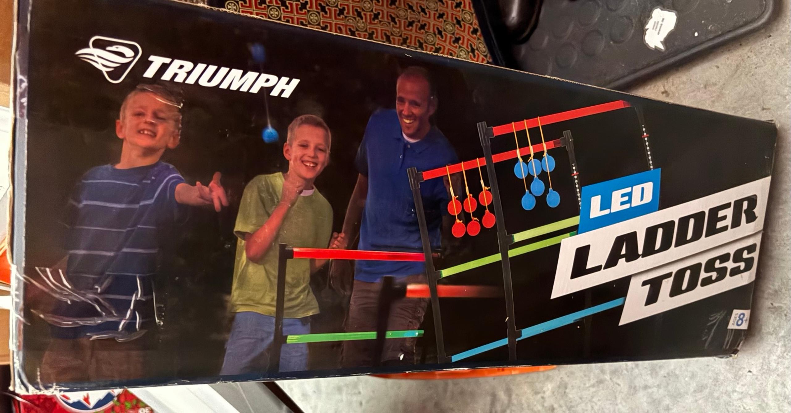 Triumph Sports USA Glow Ladder Toss Game