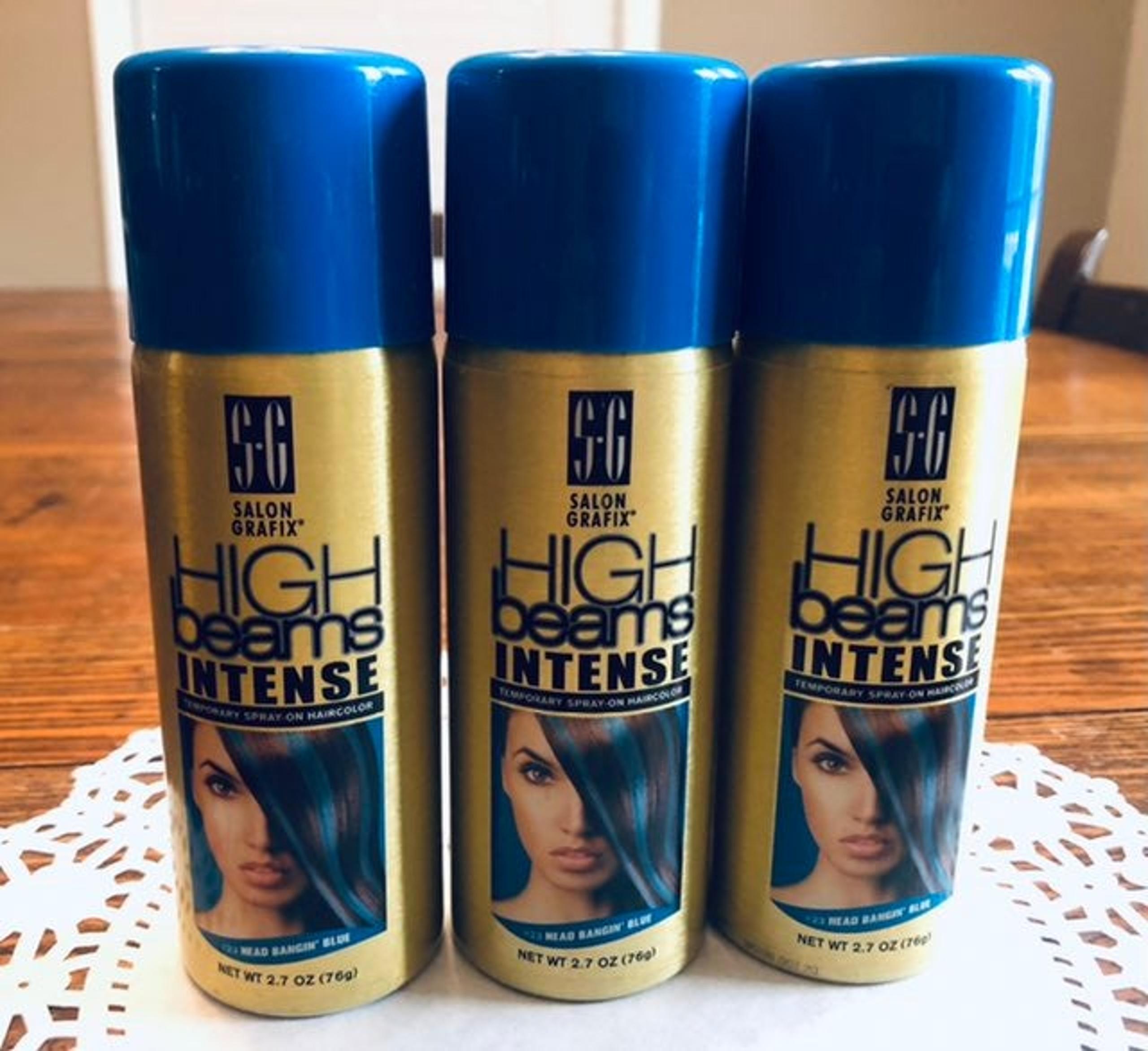 NEW 3pk Salon Grafix High Beams Intense ~ #23 Head Bangin Blue