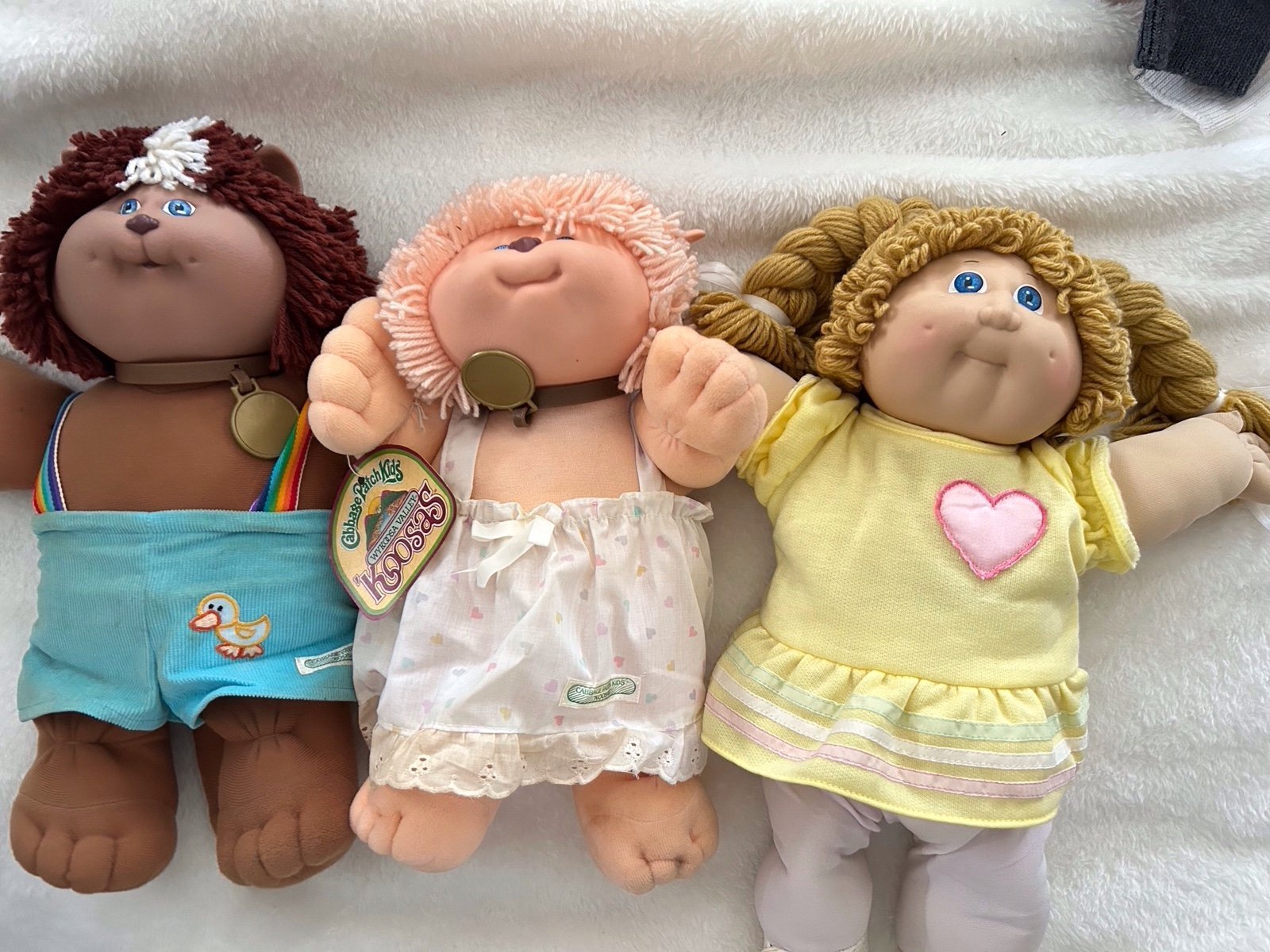 Cabbage Patch Kids with 2 Birth Certificates