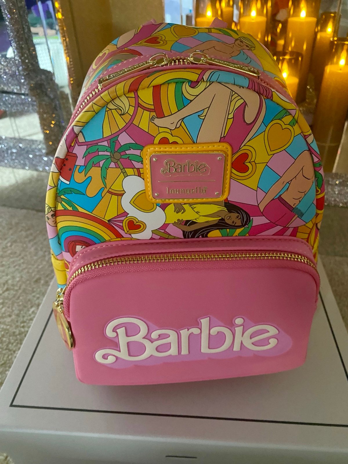 Barbie kids backpack.
