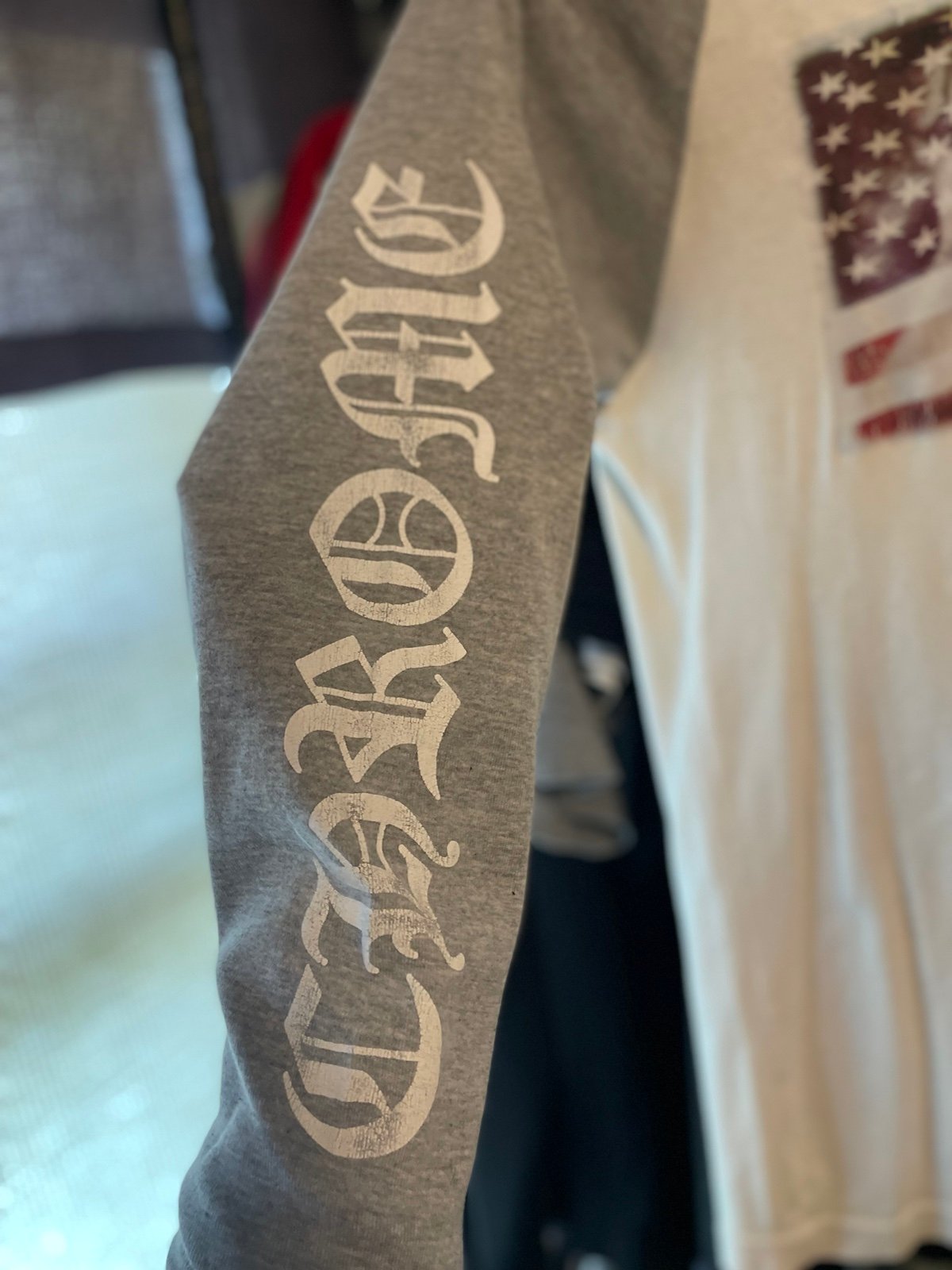 Chrome Hearts American Flag Dagger Raglan Long Sleeve | Mercari