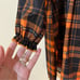 Girls’ smocked Halloween spider dress