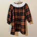 Girls’ smocked Halloween spider dress