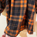 Girls’ smocked Halloween spider dress