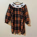 Girls’ smocked Halloween spider dress