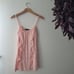 Antonio Melani Pink Sleeveless Ruffle Top Chiffon Detail