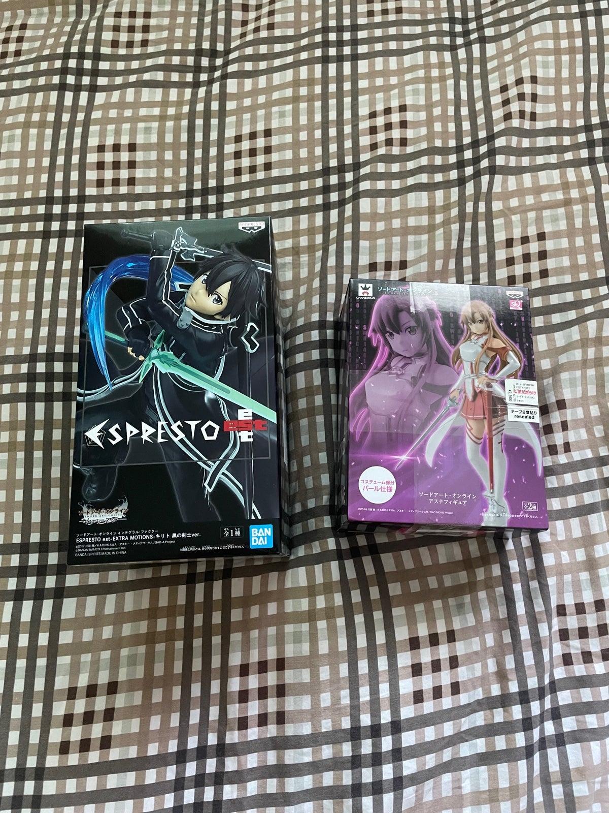 Kirito & Asuna Japanese Figurines