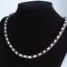 18 Mens Black Onyx 2ct Diamond Tennis Chain Necklace Guys Gemstone Jewelry 18in