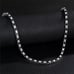 18 Mens Black Onyx 2ct Diamond Tennis Chain Necklace Guys Gemstone Jewelry 18in