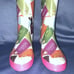 COACH Tall Rain Boot Decorative Hang Tag PAMMIE A7375, Women Size 9