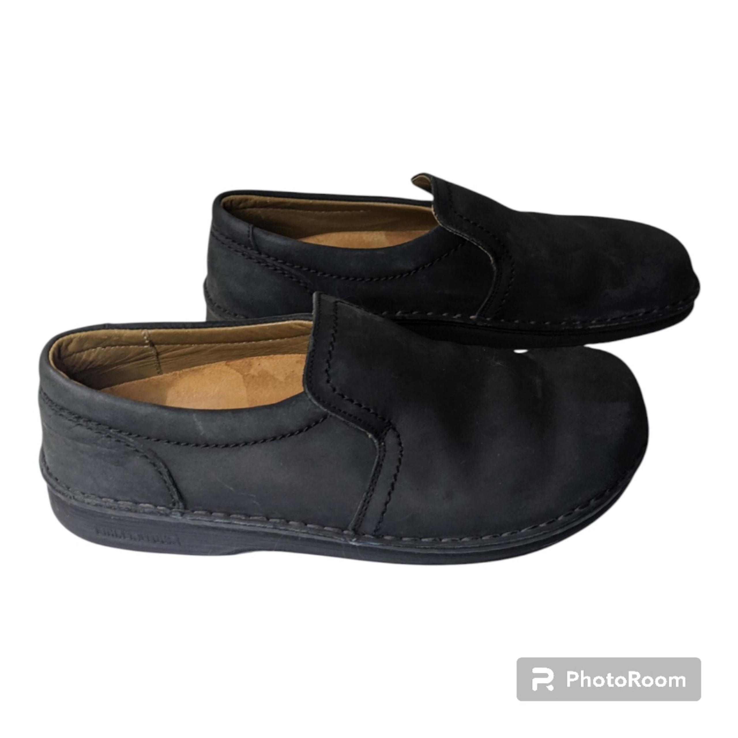 Birkenstock Dark Charcoal Black Slip-on Loafers Women's 9 Men's 7