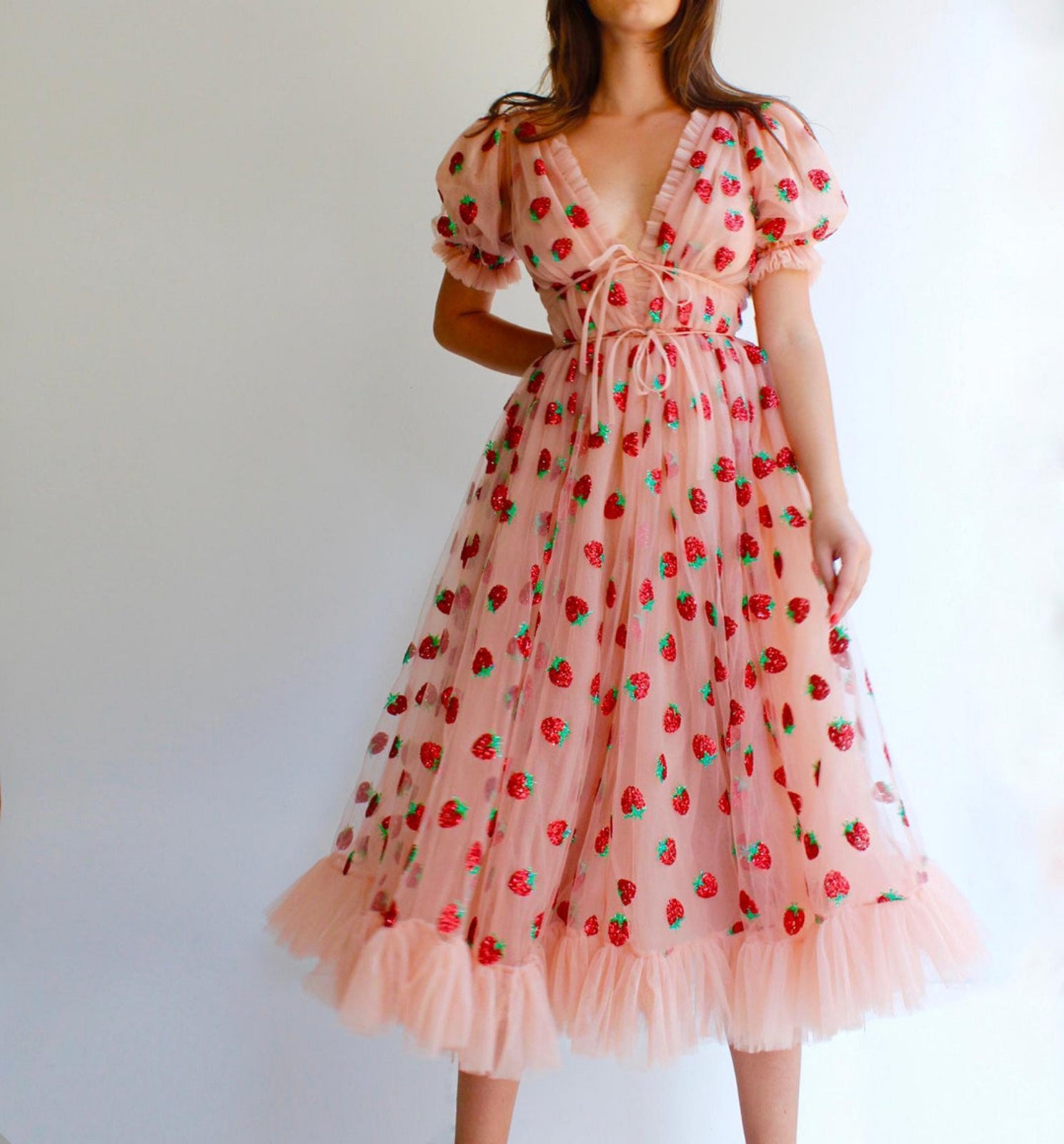 THE Lirika Matoshi OG Strawberry Dress