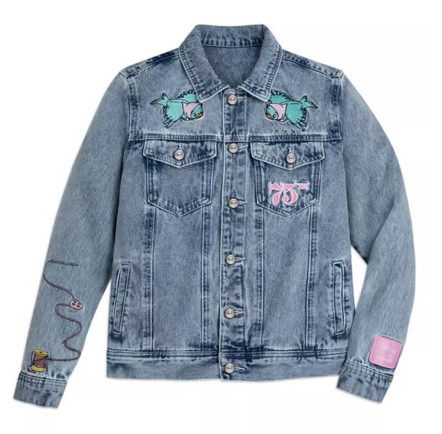 Cinderella 75th Anniversary Denim Jacket for Women by Cakeworthy NWT (LARGE)
