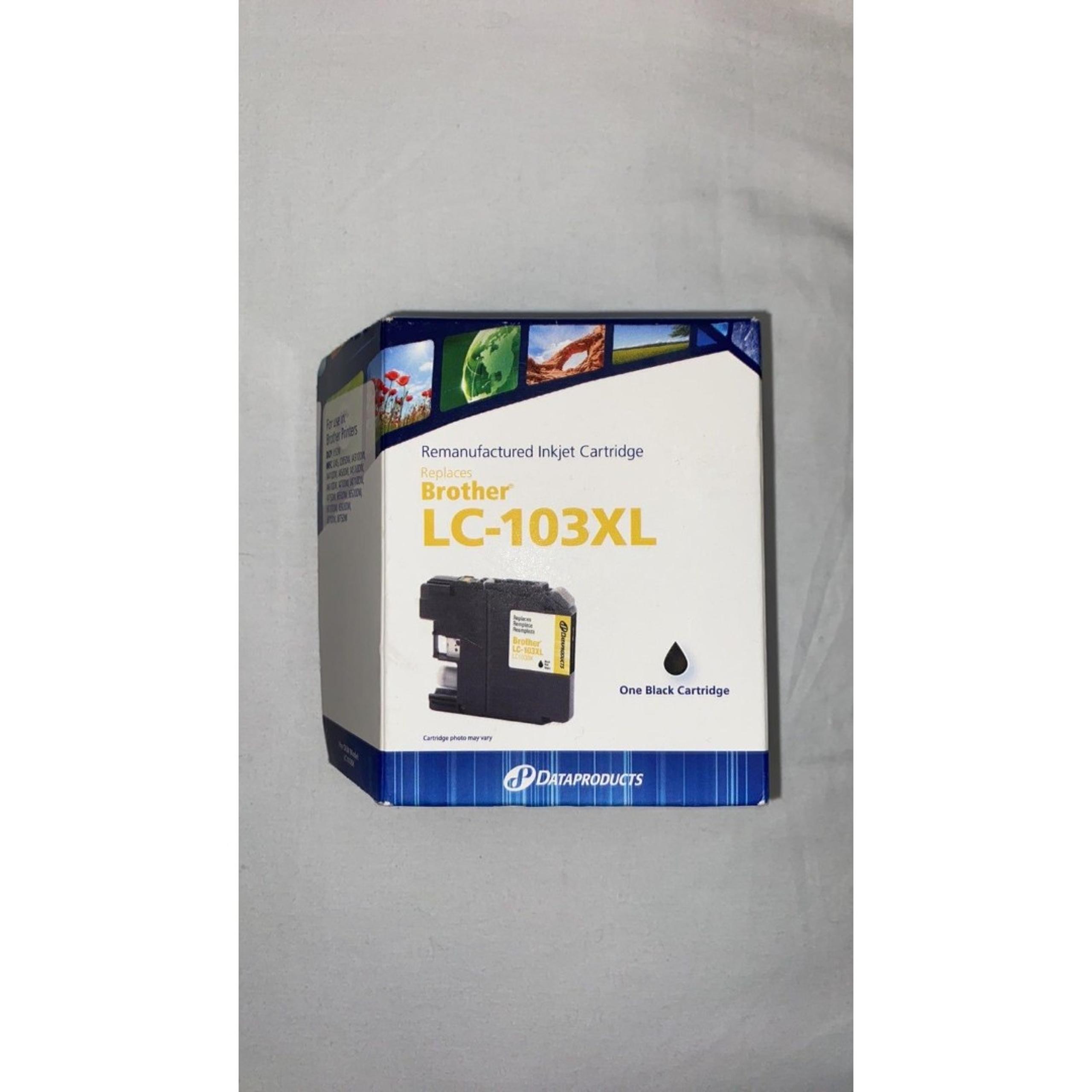 Dataproducts DPCLC103B Remanufactured Inkjet For Brother LC-103XL Black