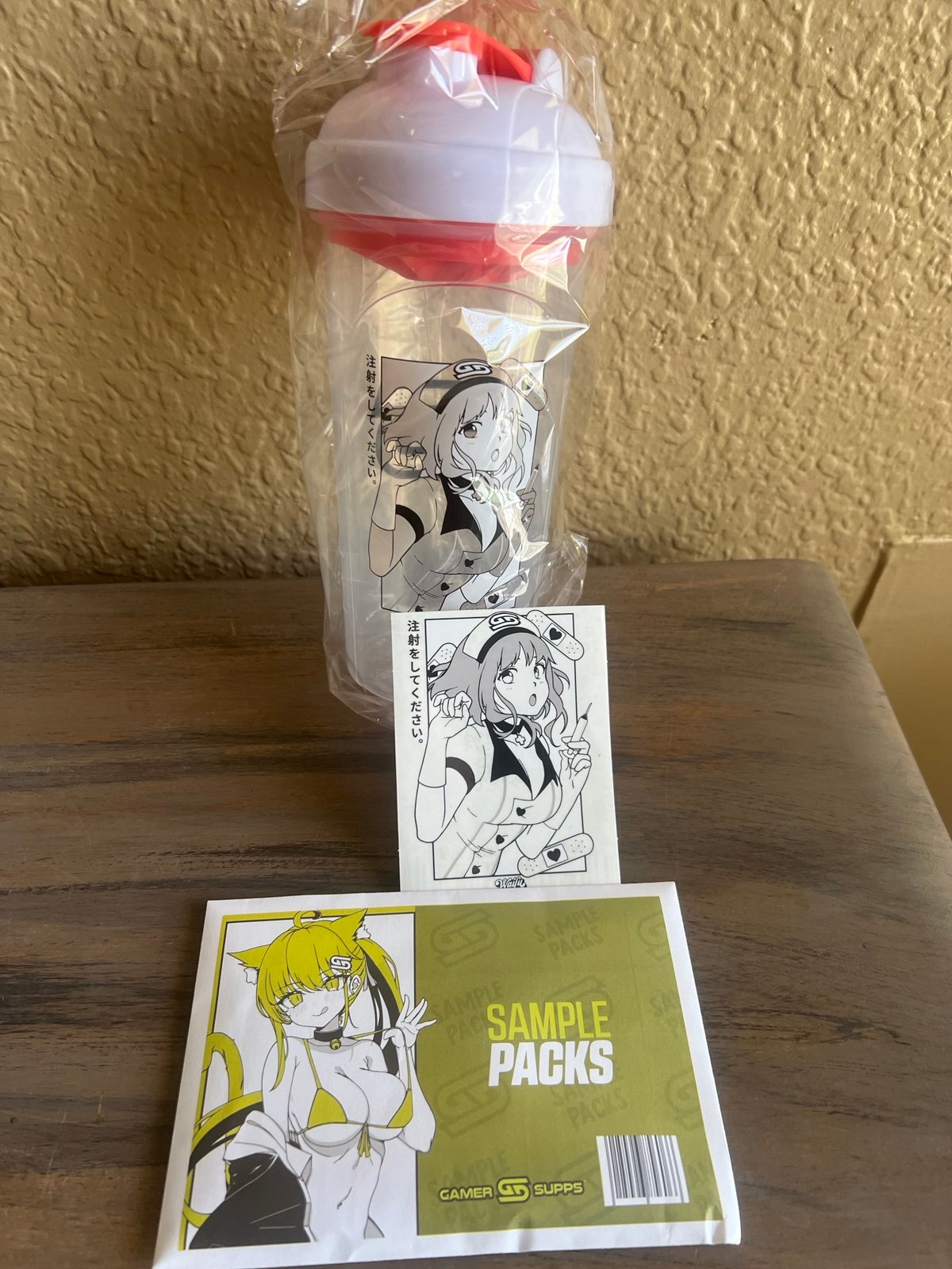 Waifu Cup S4.8: Nurse JOI w/sticker and samples