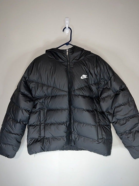 Nike Sportswear Storm-FIT Windrunner Down Hooded Jacket DQ5903-010 Womens Large