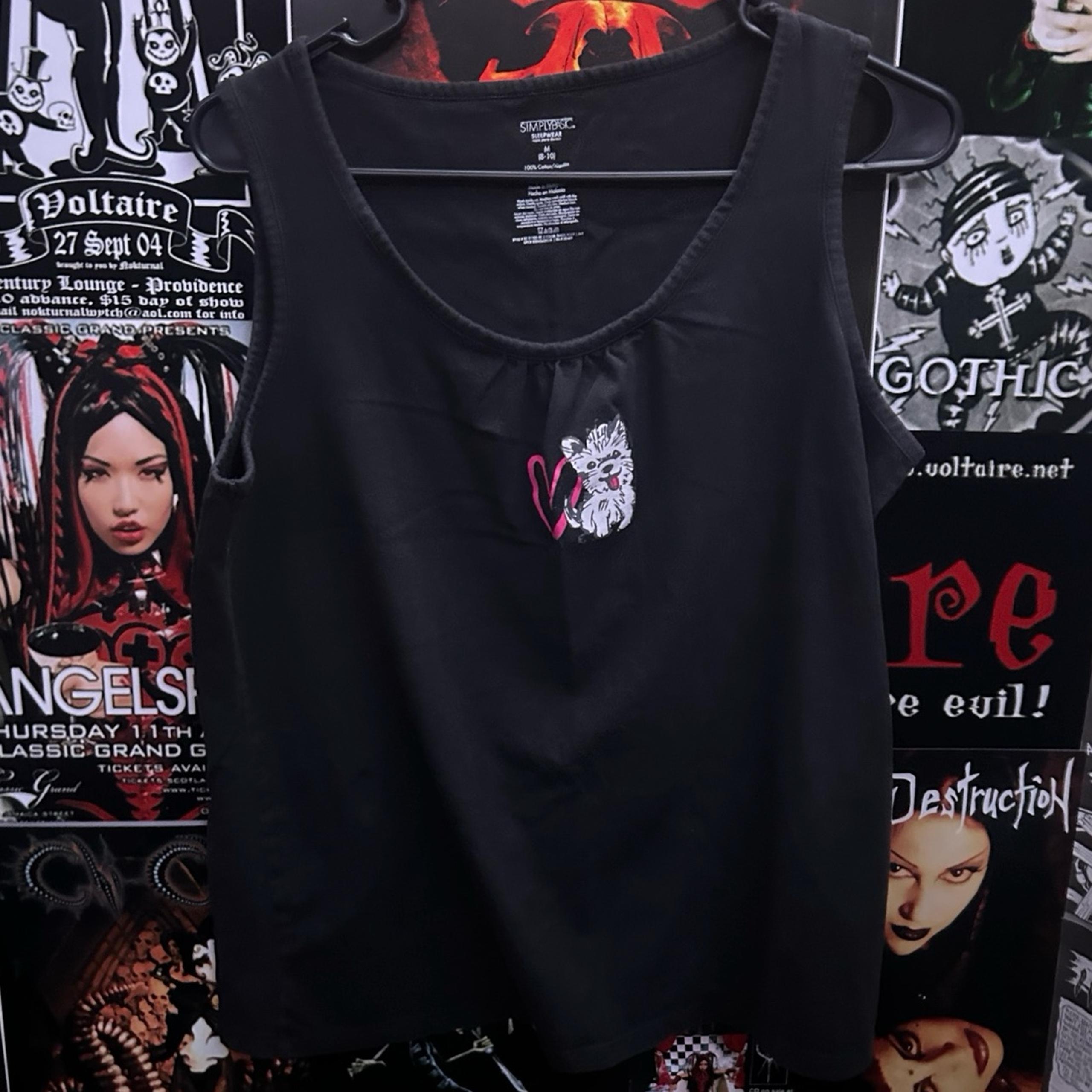 Y2K dog tank top