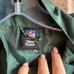 Vintage style NFL Team Apparel New York Jets Green Windbreaker Jacket