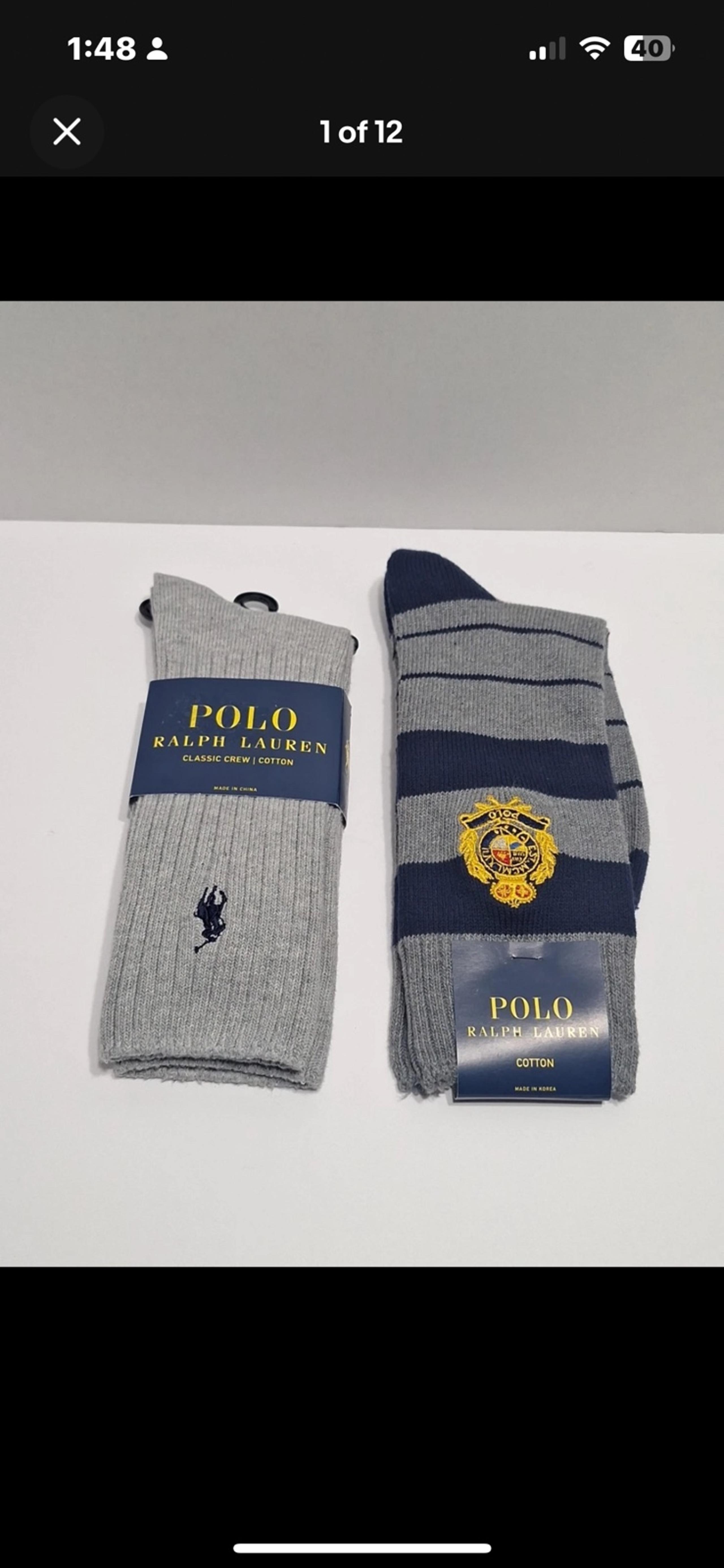 Ralph Lauren socks