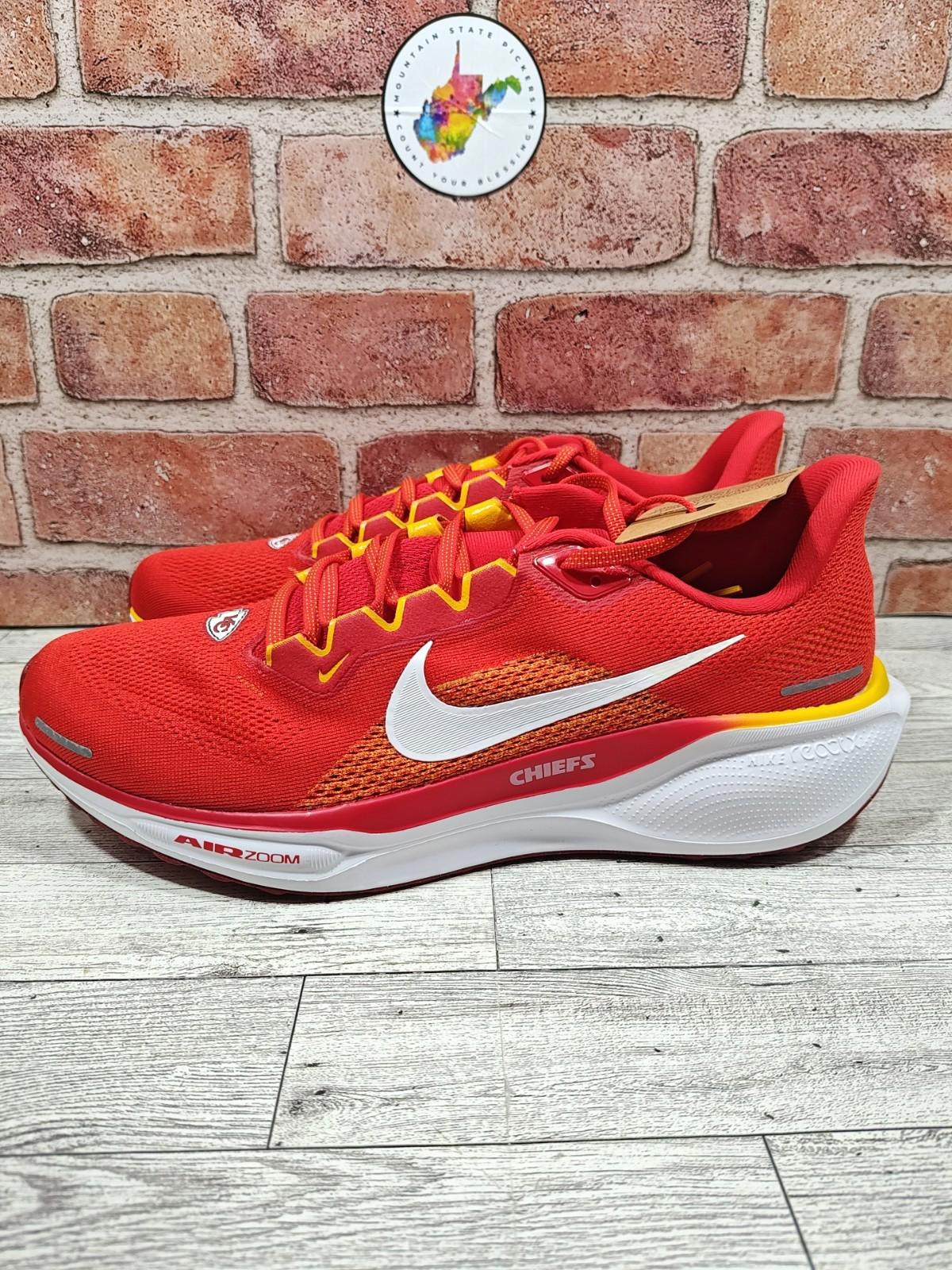 Nike Kansas City Chiefs NFL Air Zoom Pegasus 41 Men's Size 11 Running Shoe NWT