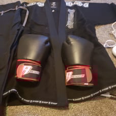MMA gear and hockey gear