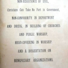 1903 antique MANUAL NEW TESTAMENT bible