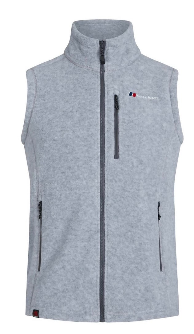 Men's Prism Polartec Interactive Fleece Vest - Grey, size L
