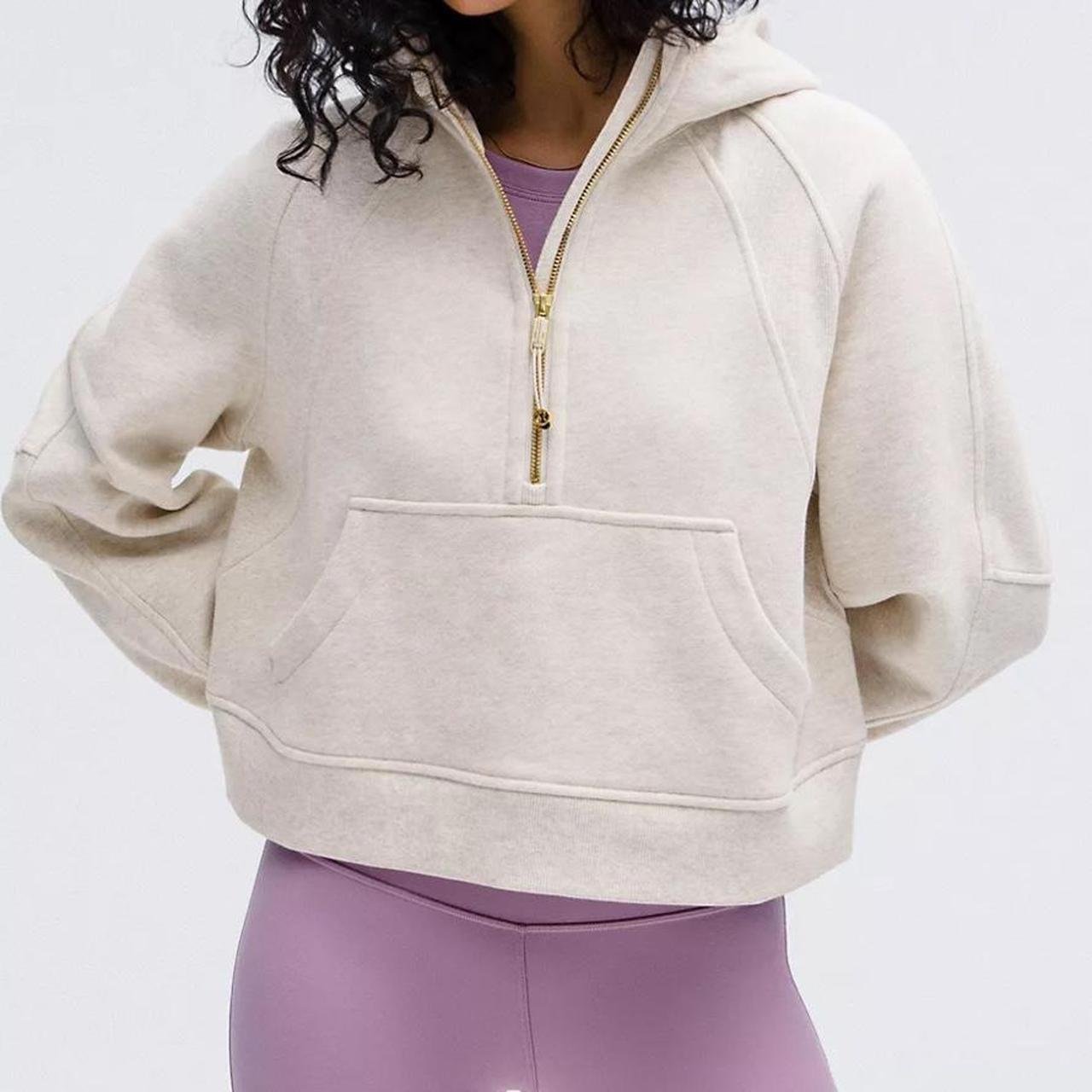 Lululemon Women's Gold and Cream Hoody