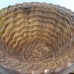 Vintage Large Handmade Carved Rosewood Collapsible Basket