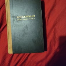 Antique Book, Rockefeller Giant, Dwarf, Symbol 1930, 1st edition