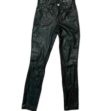 Blank NYC Boom Bap Vegan Leather Pants Black Size 25