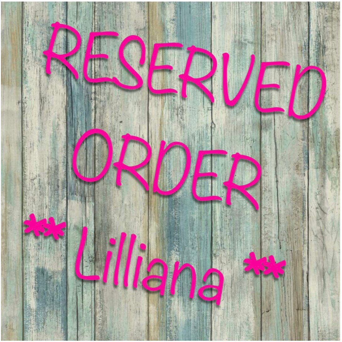 Reserved Order~Starbucks Custom Studded