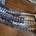 Caron Anniversary Cake Pebbled Path Yarn 35.3 Oz 1061 Yards Already Crocheted.