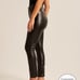 Abercrombie And Fitch Vegan Black Leather Pants The Skinny High Rise Curve Love