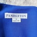 Pendleton Women's Size 10 Wool Spandex Navy Blue Skirt