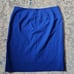 Pendleton Women's Size 10 Wool Spandex Navy Blue Skirt
